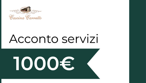 Acconto servizi