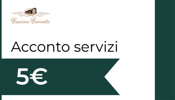Acconto servizi