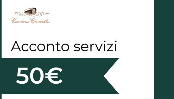 Acconto servizi